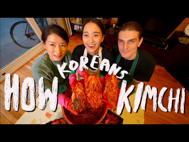 How Koreans Kimchi