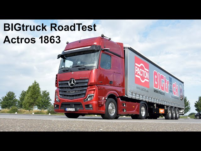 RoadTest Actros L 1863 GigaSpace