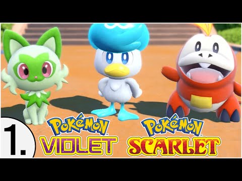 Pokemon Scarlet and Violet Playthrough