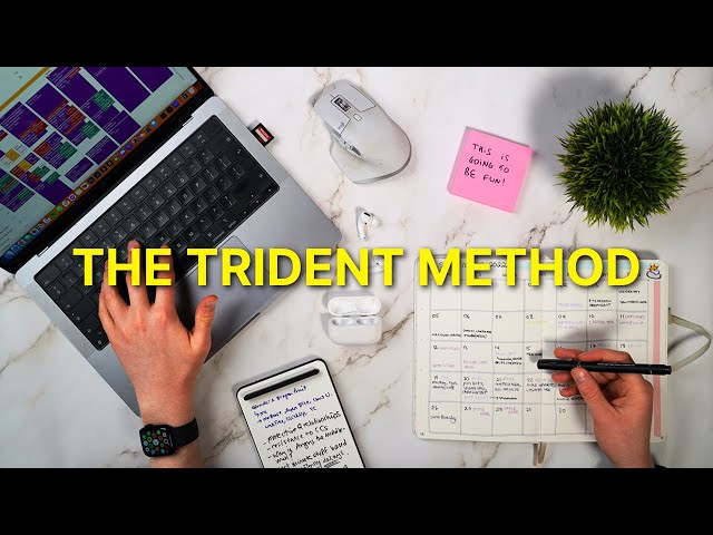 How I Manage My Time - The Trident Calendar System