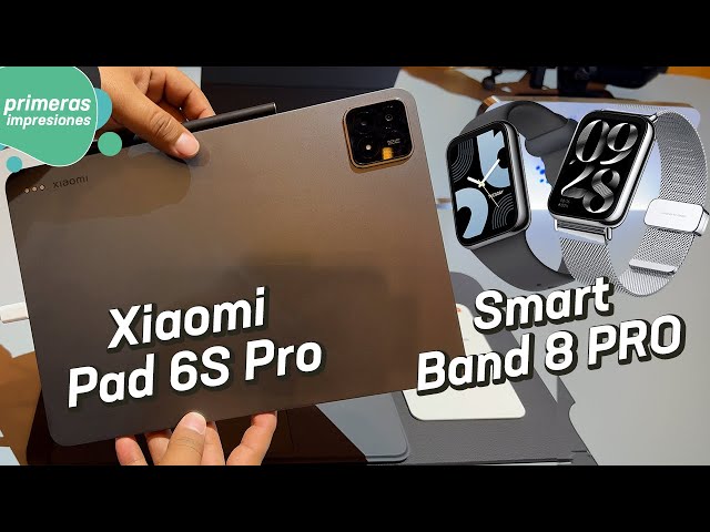 Xiaomi Pad 6s Pro y Smart Band 8 Pro | Primeras impresiones