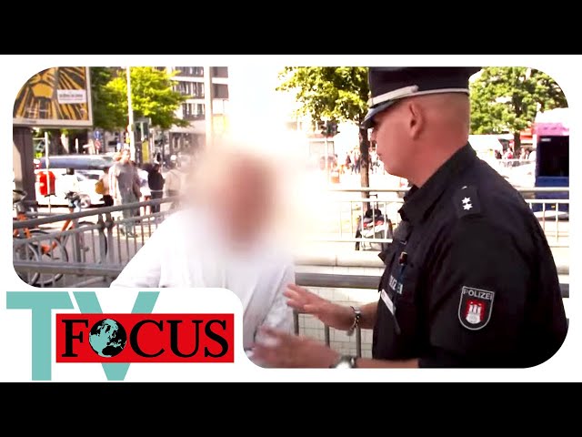 Auf Streife in Hamburg: Junkies, Alkoholiker & Obdachlose in St. Georg (2019) | Focus TV Reportage