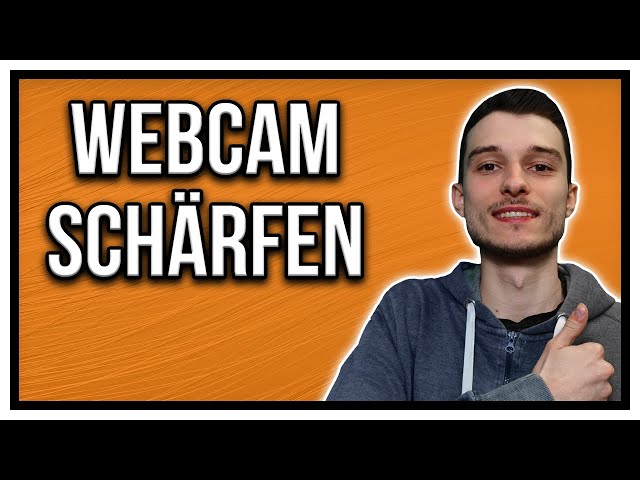 OBS Studio Webcam schärfen Kamera scharf stellen