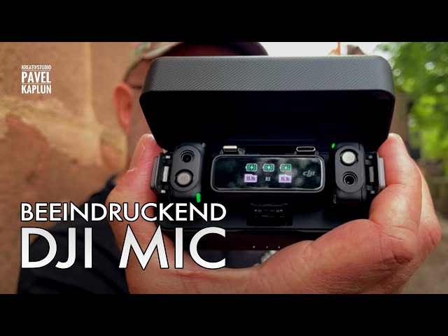 Beeindruckend: DJI Mic Audiolösung