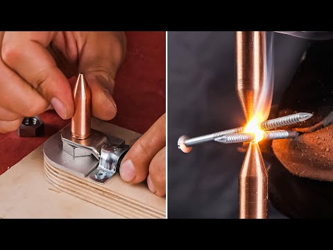 How to Build a Spot Welder out of an Old Microwave | Remake Project