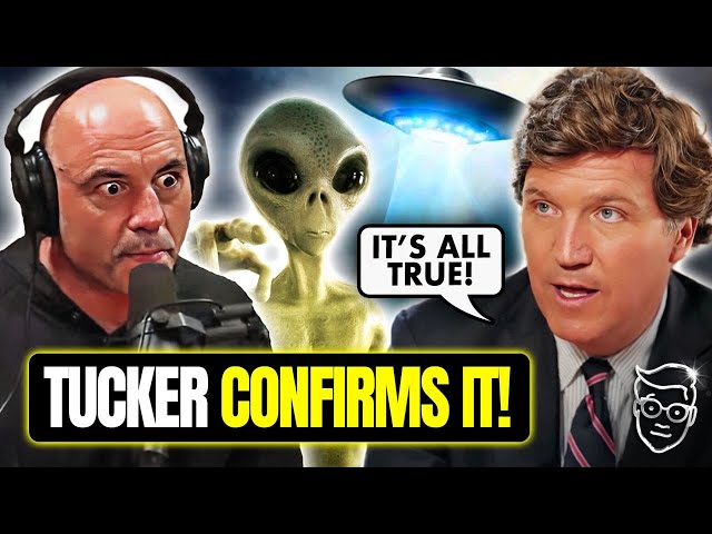 Tucker BLOWS Joe Rogan’s MIND! Explains What ‘Aliens’ REALLY Are: ‘Our Government Speaks With Them…’