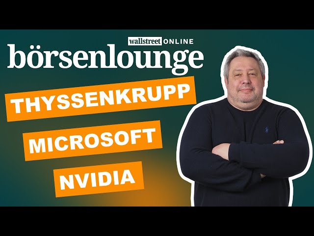 Nvidia | Microsoft | ThyssenKrupp - Symbotic jagt Short-Seller vom Hof!