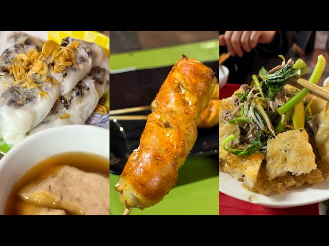 Vlog về Việt Nam ăn Tết: khuấy đảo đồ ăn đêm Hải Phòng ngon ngất người 😍