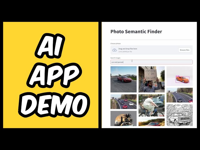 AI App - Photo Semantic Finder