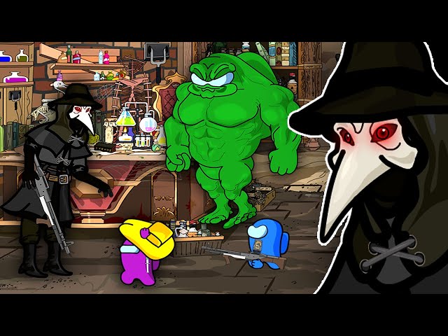 AMONG US vs. SCP-049 (Plague Doctor) | SCP Foundation | Toonz Funny Animation