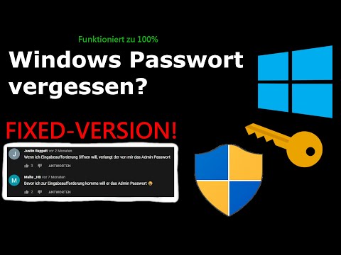 Windows Passwort vergessen?