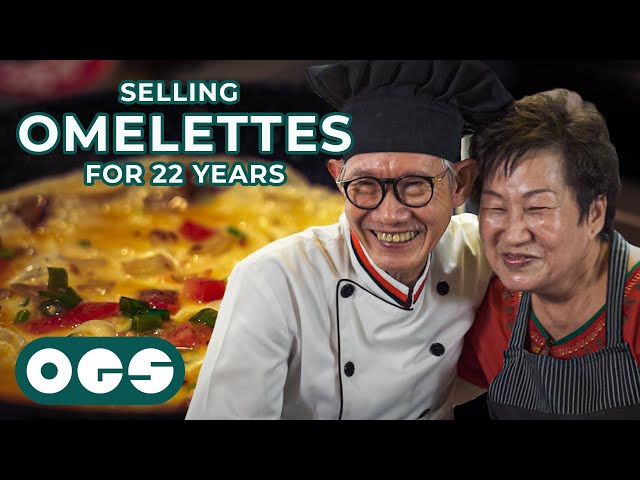 The Hotel Chef-Turned-Hawker Selling Omelettes with His Wife | Omelette Chef
