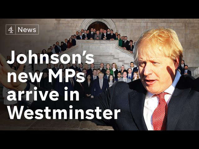 MPs arrive in Westminster after Boris Johnson victory