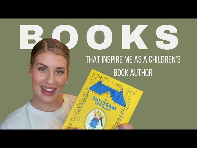 Books That Inspire Me as a Children's Book Author + Sharing my Easter Eggs #childrensbooks