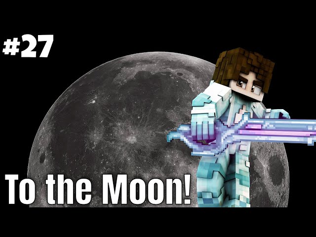 Making a Moon Base! | Minecraft Survival [ep. 27]