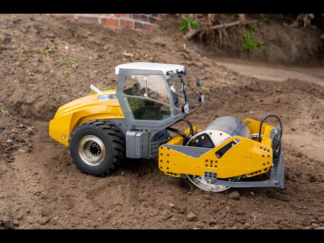 RC Lesu 1/14 Road Roller  First Impressions