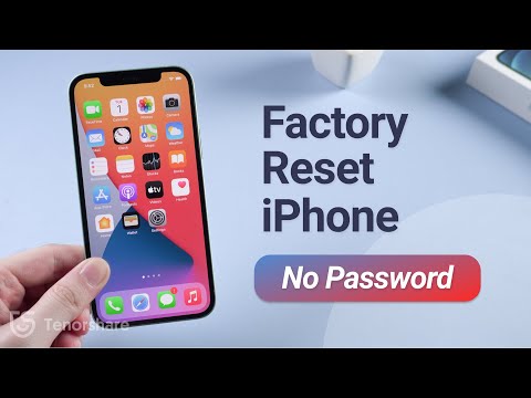 Factory Reset iPhone