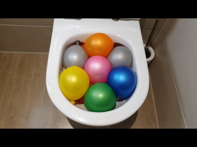 will it flush balloons tests video
