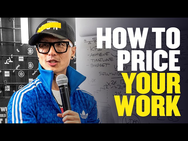 How To Price YOUR Work (Full Whiteboard AdobeMAX)