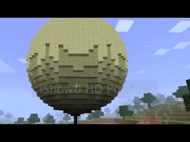 Minecraft falling sand sphere