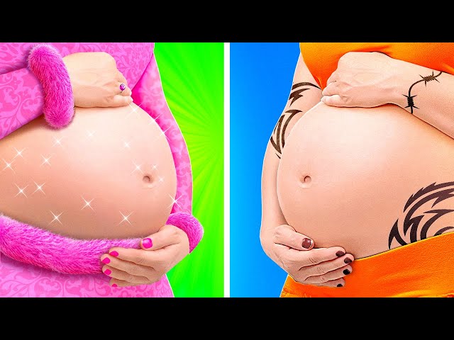 Good Pregnant vs Bad Pregnant Makeover *in Jail*