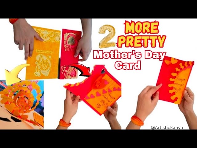 DIY Mother's Day Greeting Card | Beautiful Handmade Greeting Card | Mother's Day Special | Tutorial