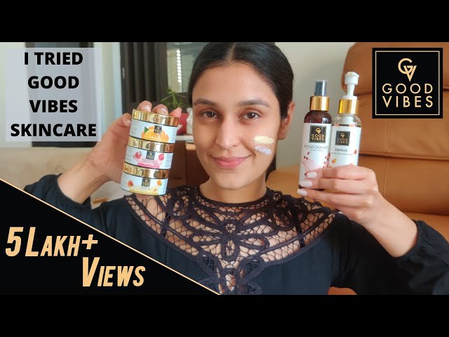 Best Affordable Skincare? GOOD VIBES SKINCARE REVIEW | Chetali Chadha
