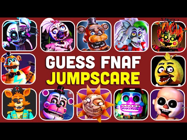 Guess The FNAF Character by Their Jumpscare - Fnaf Quiz - Five Nights At Freddys