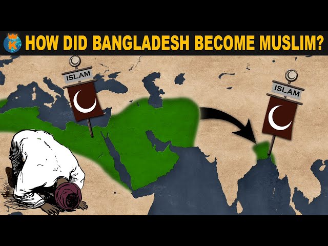 How did Bangladesh become Muslim?