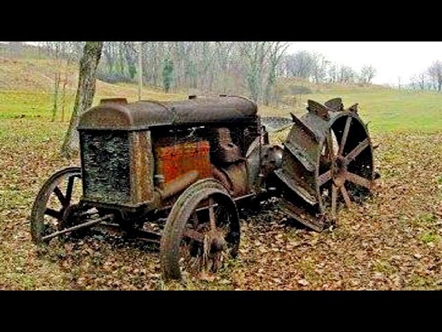 Old Tractors - First Start In Many Years | Diesel Engine Cold Start After Years