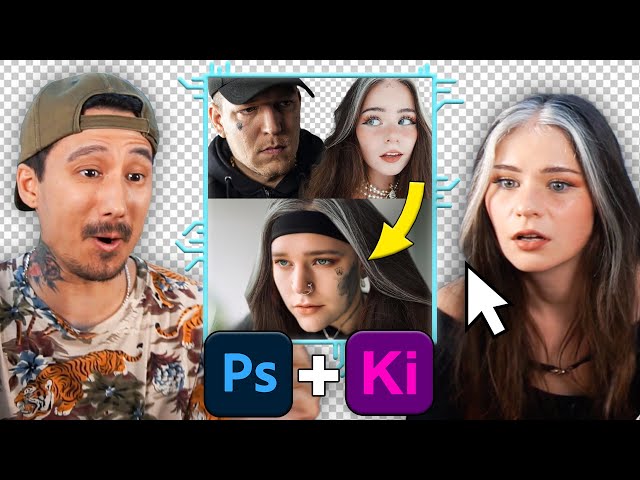 Youtuber Photoshoppen mit KI (mit Nadine Breaty)