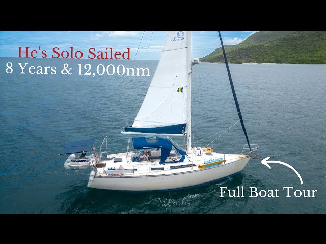 Best Sailboat For Solo Sailing  {Budget Liveaboard Cruiser}  [Capable & Affordable 35' $ailboat]