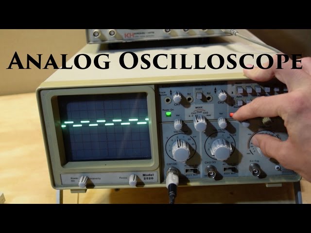 Analog Oscilloscope & Sweep Generator
