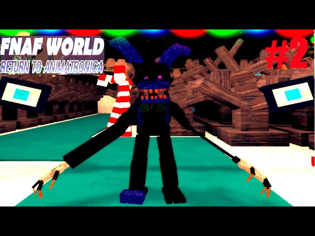 Travelling the Snow!!! FNAF World: Return to Animatronica Playthrough Episode 2