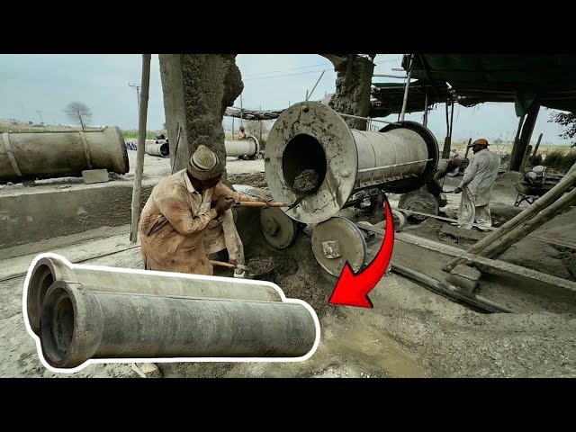 Construction of Manhole Sewer (Drainage) Pipe | Creating of Drainage Manhole pipes | Craft Verse