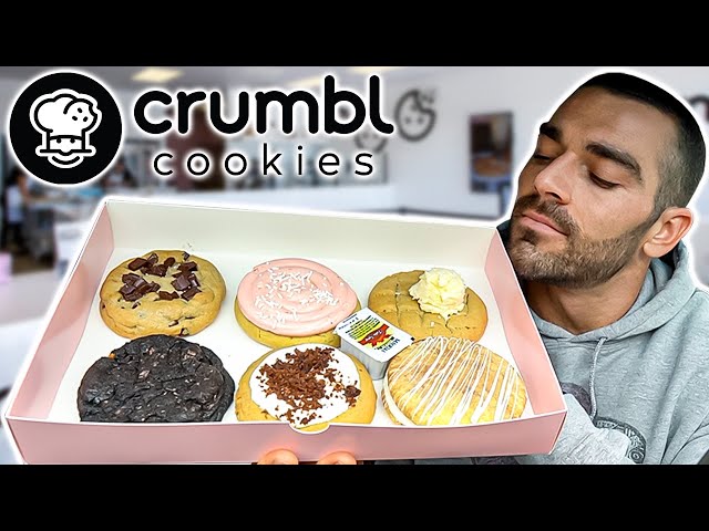 Trying the New Crumbl Cookies Menu | Jan 8-13th