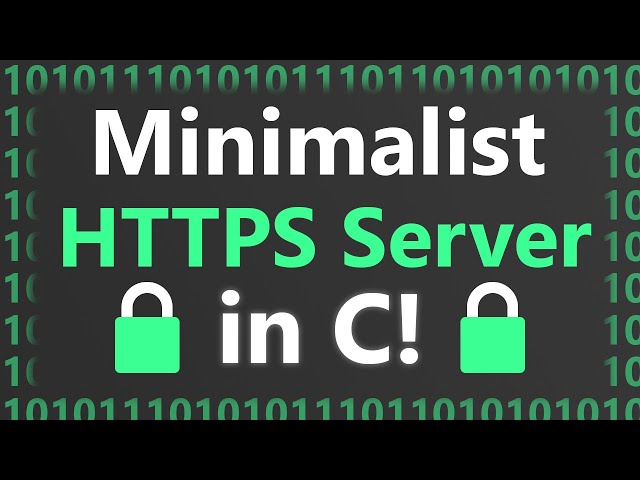 Making Minimalist HTTPS Server in C on Linux