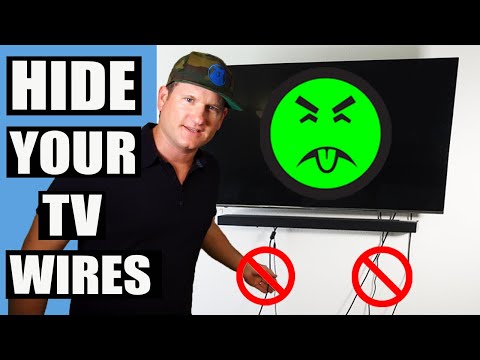 How To Hide TV Wires In Wall By A Pro Installer