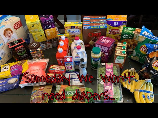 Post Company Grocery Haul - Large Family Living