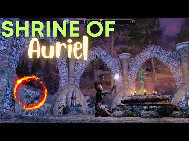 Skyrim Walks: Pilgrimage to Shrine of Auriel | Wintersun