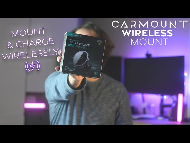 CARMOUNT X1 Wireless: Great MagSafe Car Phone Mount