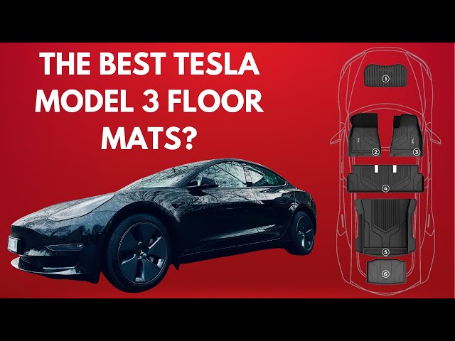 The best all-weather mats I've found for my Tesla Model 3