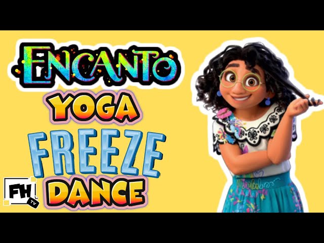 Disney+ Encanto Yoga Freeze Dance For Kids | Brain Break | GoNoodle Inspired