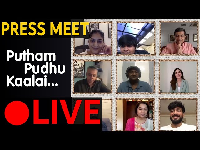 🔴 LIVE | Putham Pudhu Kaalai | Ritu Varma | Kalidas | M S Baaskar | Sudha Kongara | Gautham Menon