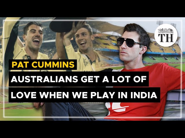 Pat Cummins: Australians get a lot of love when we play in India | World Cup 2023 | The Hindu