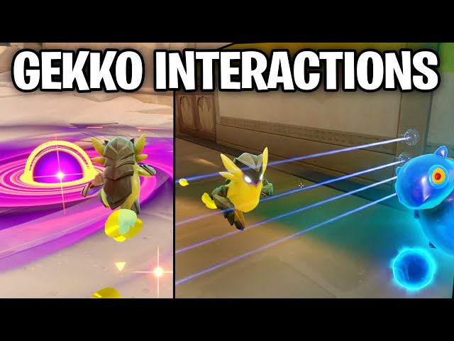 NEW: Agent "GEKKO" ALL ABILITY INTERACTIONS!