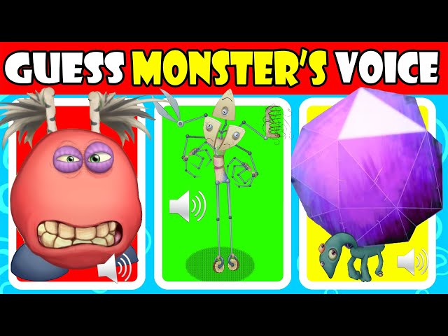 GUESS the MONSTER'S VOICE | MY SINGING MONSTERS | Feegrro, Ambiguite, Rawmalgamay-shum