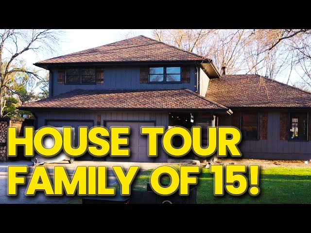 FAMILY of 15 House Tour!!  (Large Family Adoption Life)