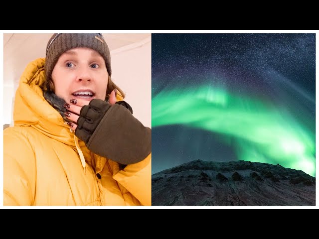 Strongest NORTHERN LIGHTS I've seen in years | Start of the Aurora season on Svalbard