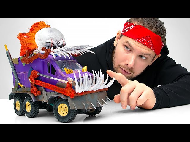 DIY Creepy Clown Truck
